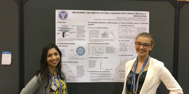 Students Present work at the Biophysical Society Conference